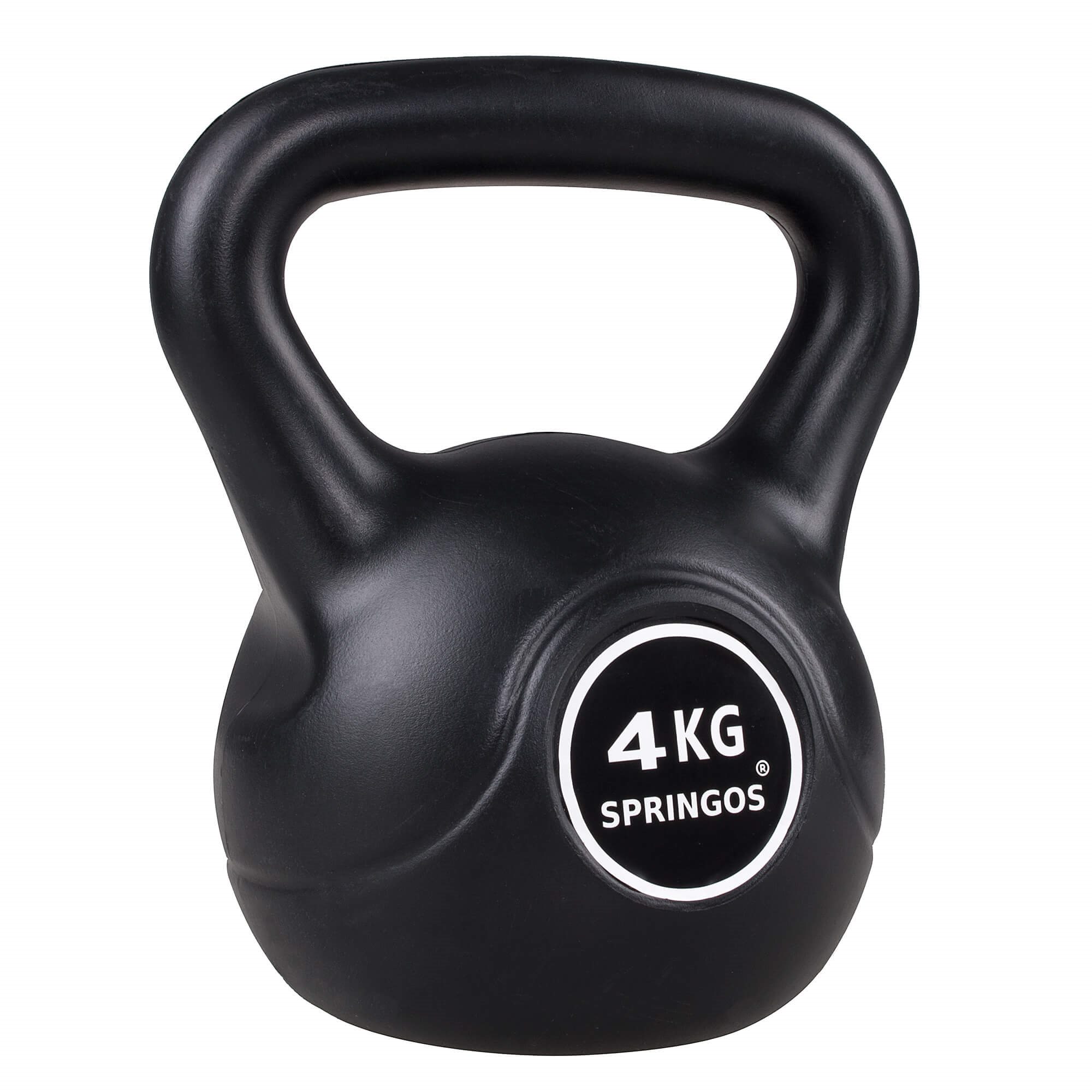 Kettlebell Springos FA1001, 4 kg, ABS