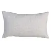 Cushion Polyester Cotton Grey 50 x 30 cm