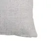 Cushion Polyester Cotton Grey 50 x 30 cm