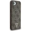 Guess 4G Ring Triangle Logo MagSafe - Case for iPhone 16e (brown)