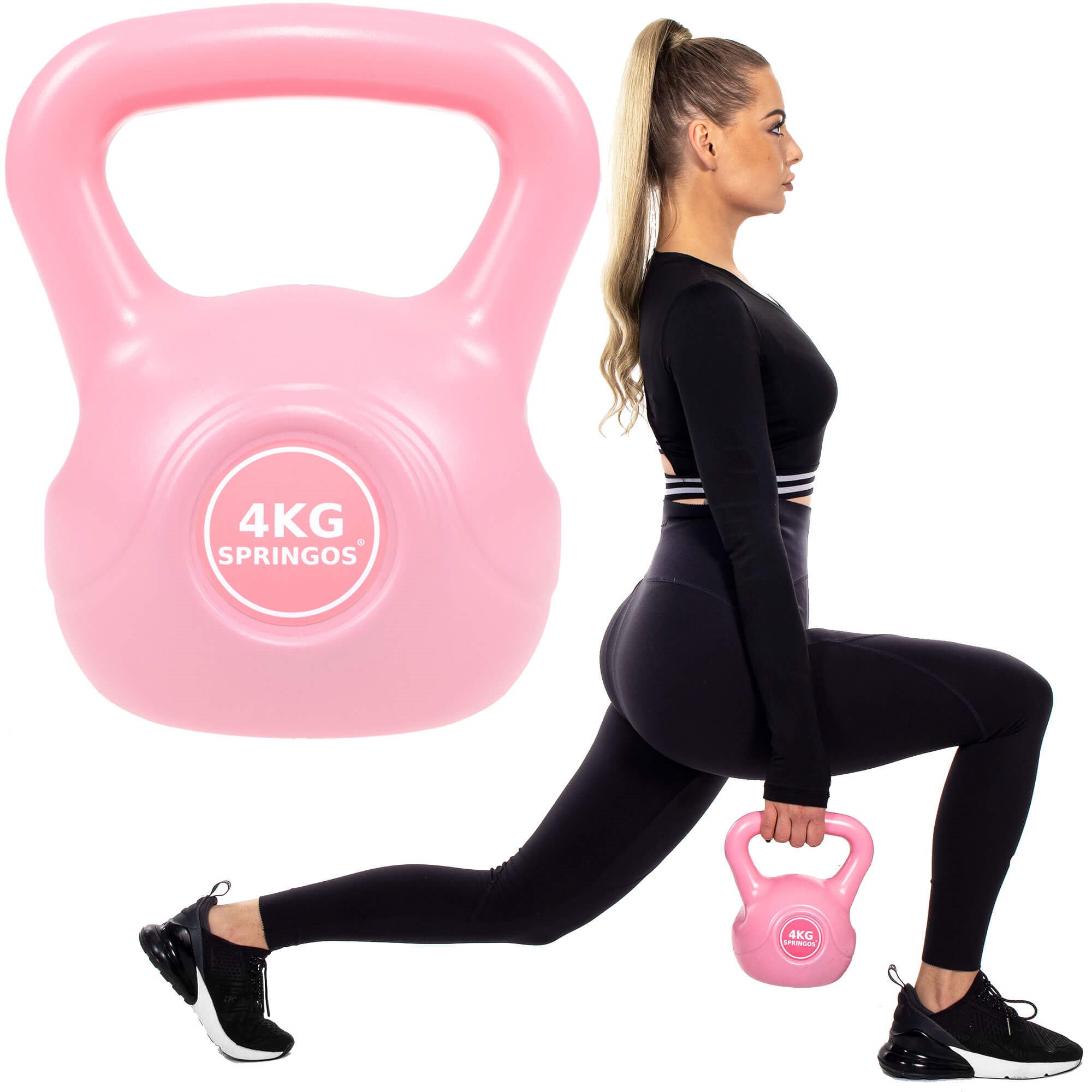 Kettlebell Springos FA1058 4kg | Osta veebist — Megaluks