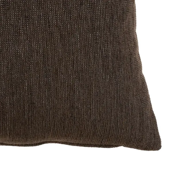 Cushion Polyester Cotton Brown 50 x 30 cm