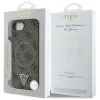Guess 4G Ring Triangle Logo MagSafe - Case for iPhone 16e (brown)