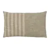 Cushion Cotton Linen Grey 50 x 30 cm