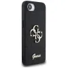 Guess Fixed Glitter Big 4G - Case for iPhone 16e (black)