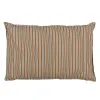 Cushion Cotton Brown Beige 60 x 40 cm