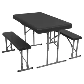 Folding table with 2 benches Springos GF0097 105 x 65 x | Buy online — Megaluks