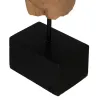 Sculpture Beige Mango wood 14,5 x 9 x 38,5 cm Bust