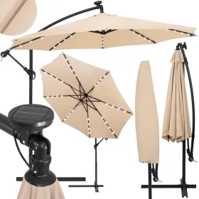 Garden umbrella with solar panel Springos GU0047 300 CM | Buy online — Megaluks