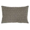 Cushion Polyester Grey 45 x 30 cm