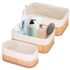 Bamboo organizers for cosmetics Springos HA0152 3 pcs | Buy online — Megaluks