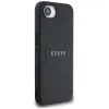 Guess Grained Ring MagSafe - Case for iPhone 16e (black)