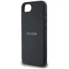 Guess Grained Ring MagSafe - Case for iPhone 16e (black)