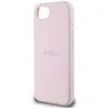 Guess Grained Ring MagSafe - Case for iPhone 16e (pink)