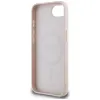 Guess Grained Ring MagSafe - Case for iPhone 16e (pink)