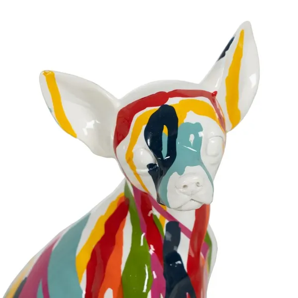 Decorative Figure Dog 15 x 13 x 26 cm