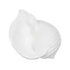 Decorative Figure White Snail 15 x 11 x 9 cm