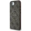 Guess 4G Ring Classic Logo MagSafe - Case for iPhone 16e (brown)