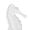 Decorative Figure White Sea Horse 11 x 9 x 31 cm