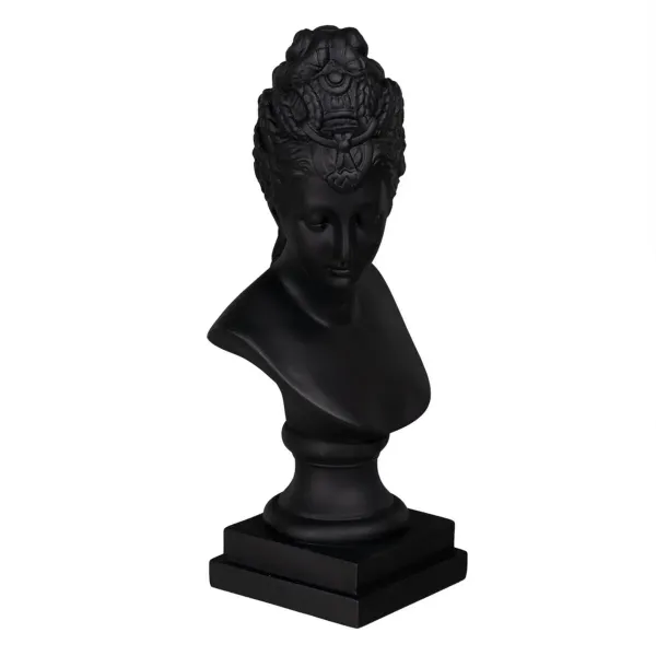 Decorative Figure Black 16,7 x 14,5 x 39 cm