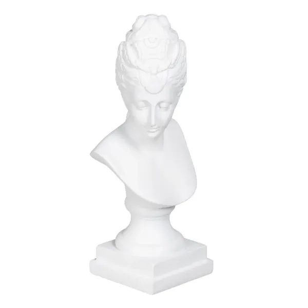 Decorative Figure White 12,6 x 10,3 x 29,5 cm