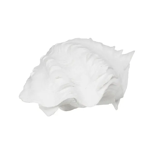 Decorative Figure White Snail 14 x 7 x 10 cm