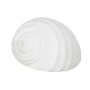 Decorative Figure White Snail 11 x 9 x 8 cm