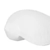 Decorative Figure White Snail 15 x 7 x 5 cm