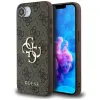 Guess 4G Big Logo - Case for iPhone 16e (brown)