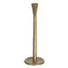 Candleholder Golden Aluminium 10 x 10 x 31 cm