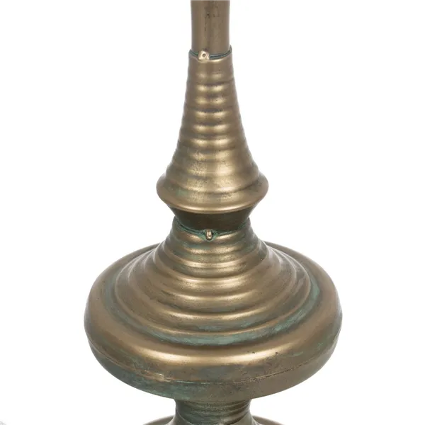 Candleholder Golden Iron 14 x 14 x 59 cm