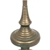 Candleholder Golden Iron 14 x 14 x 59 cm