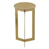 Candleholder Golden Stainless steel 16,5 x 16,5 x 29 cm