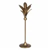 Candleholder Golden Iron 15 x 15 x 43 cm