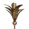 Candleholder Golden Iron 15 x 15 x 54 cm