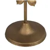 Candleholder Golden Iron 15 x 15 x 30 cm