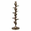 Candleholder Golden Iron 11,5 x 11,5 x 40 cm