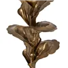 Candleholder Golden Iron 9,5 x 9,5 x 21 cm