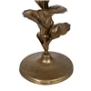 Candleholder Golden Iron 9,5 x 9,5 x 21 cm