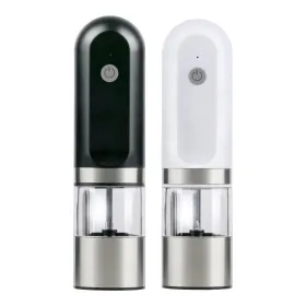 Alpina - Set of electric salt and pepper grinders with USB battery (2 pieces)