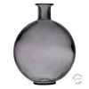 Vase Grey recycled glass 20 x 20 x 25 cm