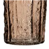 Vase Brown Crystal 12 x 12 x 30,5 cm