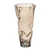 Vase Brown Crystal 15,5 x 14 x 32 cm