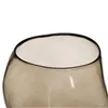 Vase Taupe Crystal 18,5 x 19,5 x 19,5 cm