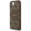 Guess 4G Circle Classic Logo MagSafe - Case for iPhone 16e (brown)