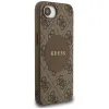 Guess 4G Circle Classic Logo MagSafe - Case for iPhone 16e (brown)