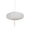 Ceiling Light White Cotton 220-240 V 39,5 x 39,5 x 18 cm