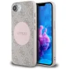 Guess 4G Circle Classic Logo MagSafe - Case for iPhone 16e (pink)
