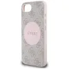 Guess 4G Circle Classic Logo MagSafe - Case for iPhone 16e (pink)