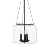 Ceiling Light Black Crystal Iron 220-240 V 35 x 35 x 72 cm